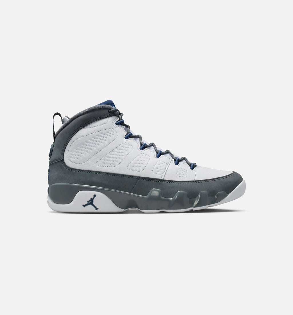 Air Jordan 9 Retro Flint Grey & French Blue Men's Shoes