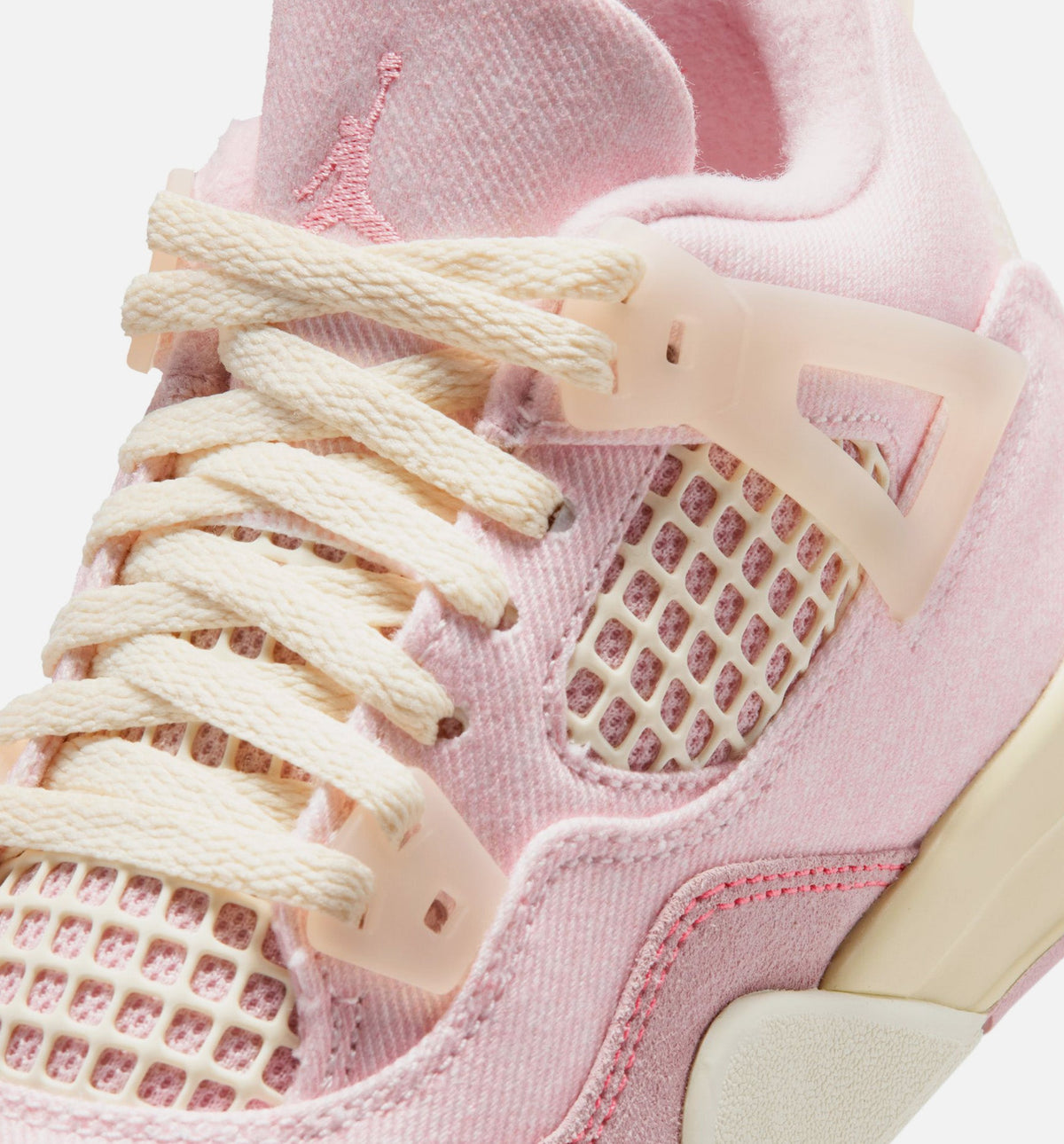 Air Jordan 4 Retro Pink Pearl & Iced Carmine Preschool Shoes
