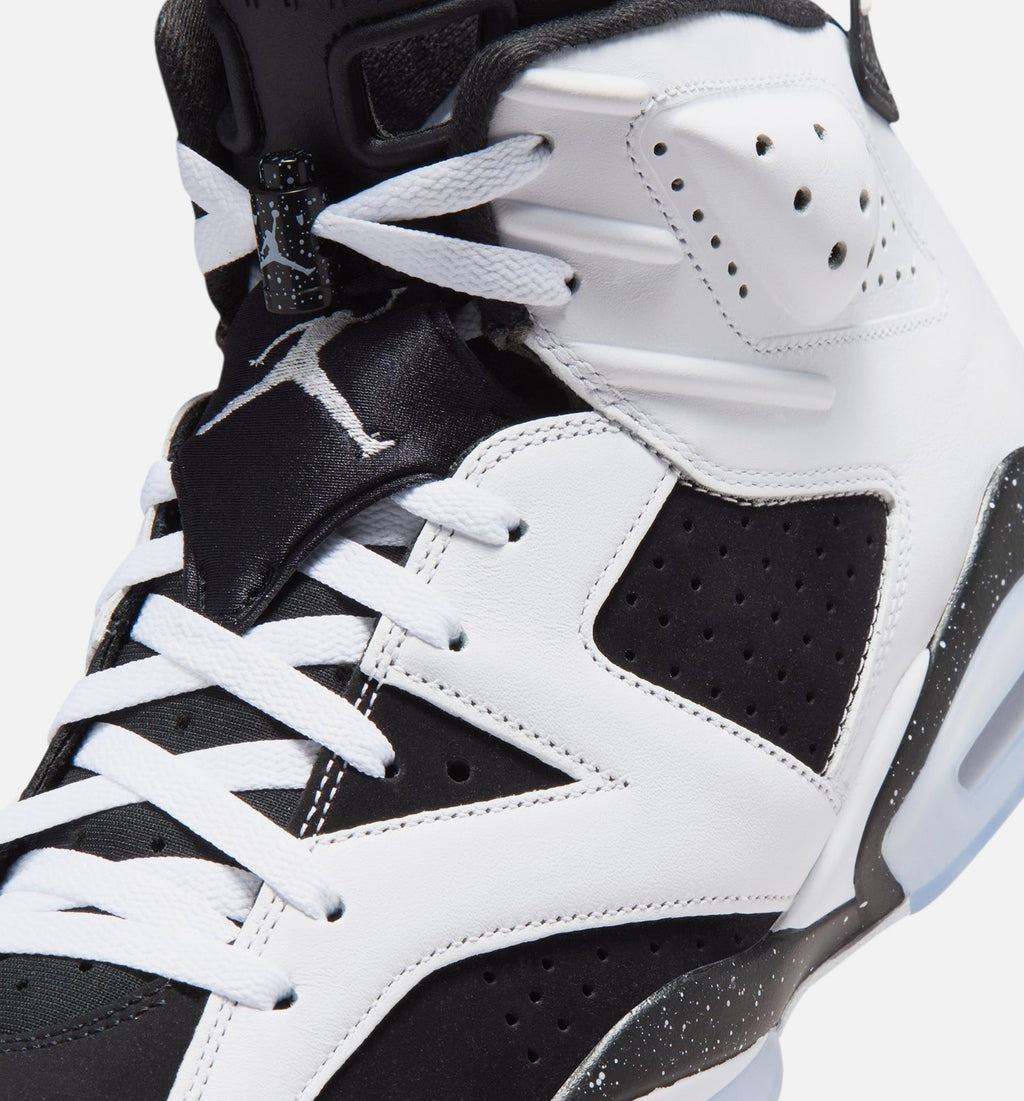 Air Jordan 6 Retro Black & White Men's Shoes