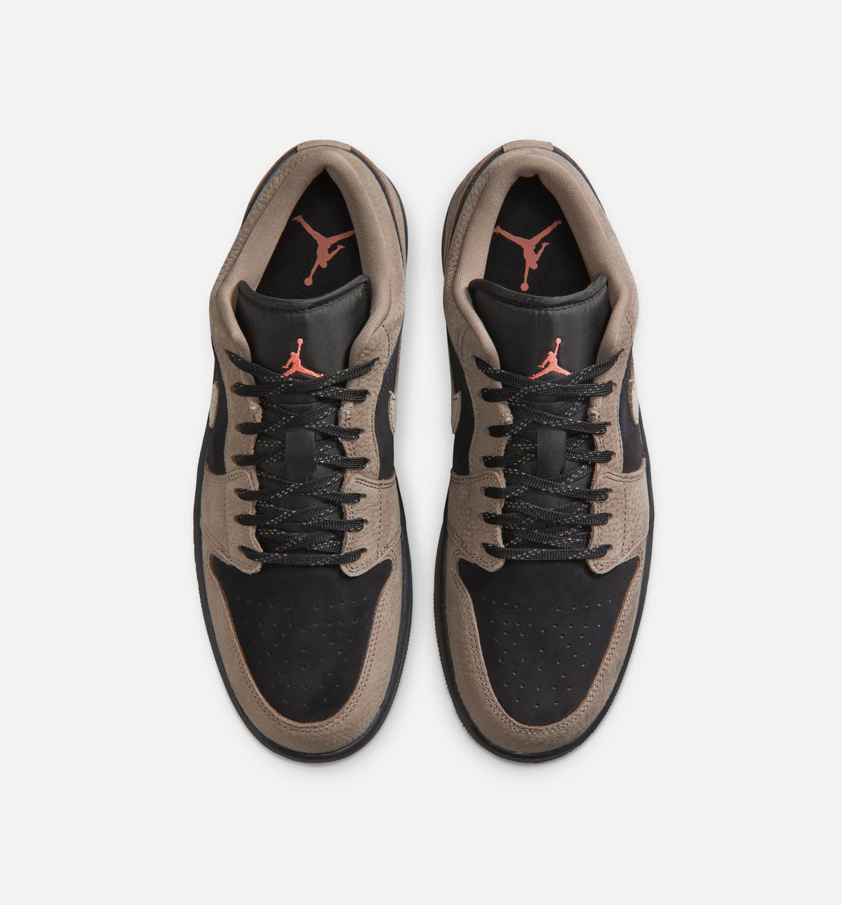 Air Jordan 1 Low SE Men's Shoes - Black / Olive Grey / Light Wild Mango