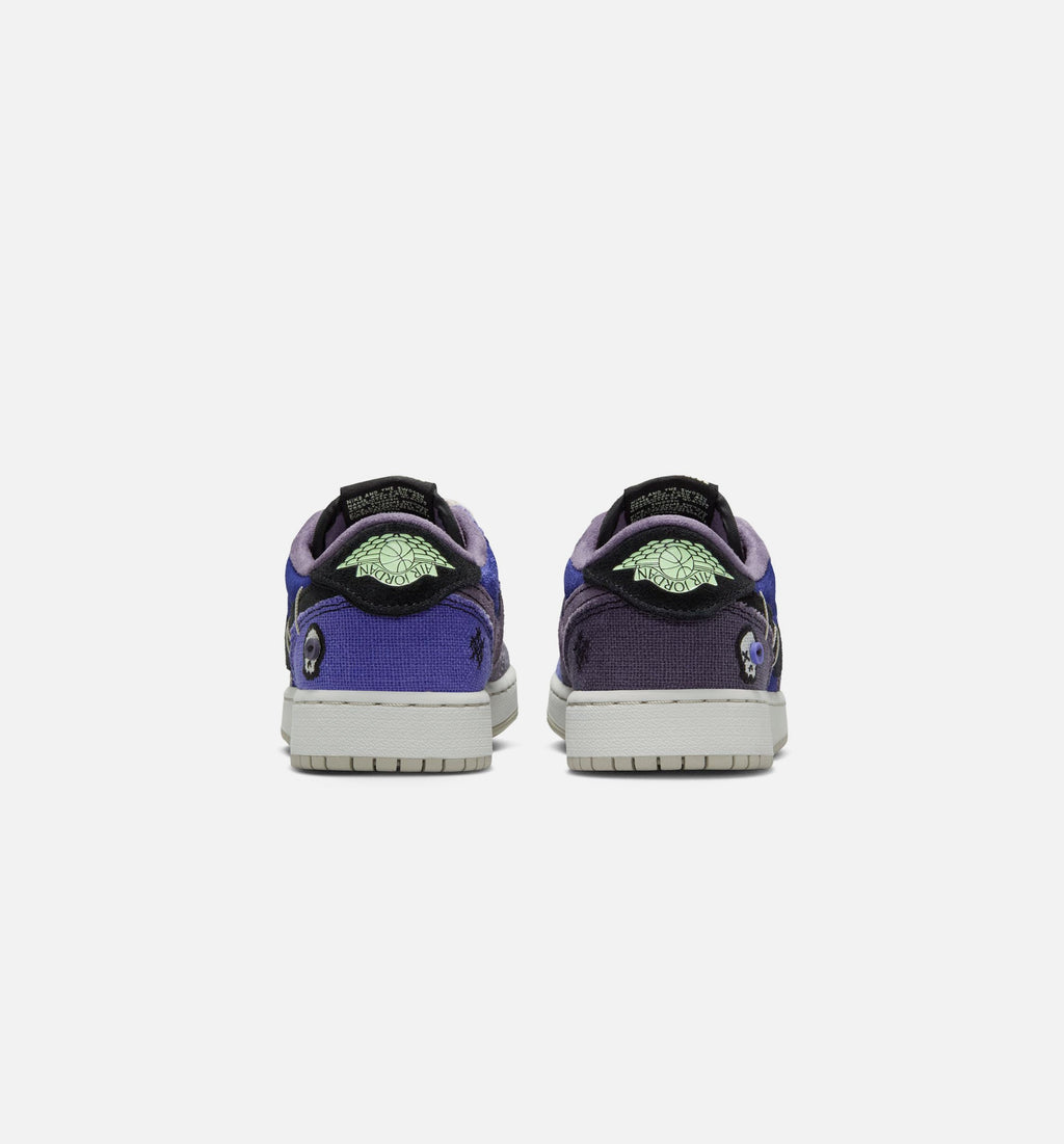 Air Jordan 1 Low OG Grade School Shoes - Regency Purple / Dark Raisin