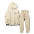 FW21 Reflective Font Hoodie / Pants / Set - Beige