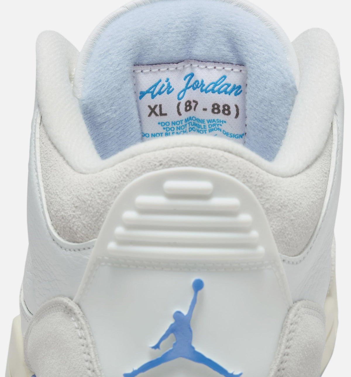 Air Jordan 3 Retro Lucky Shorts Men's Sneakers - White / Hydrogen Blue / Legend Blue