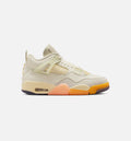 Air Jordan 4 Retro Birds of Paradise Women's Lifestyle Shoe – Coconut Milk/Metallic Gold/Muslin/Bright Mango/Sundial/Black
