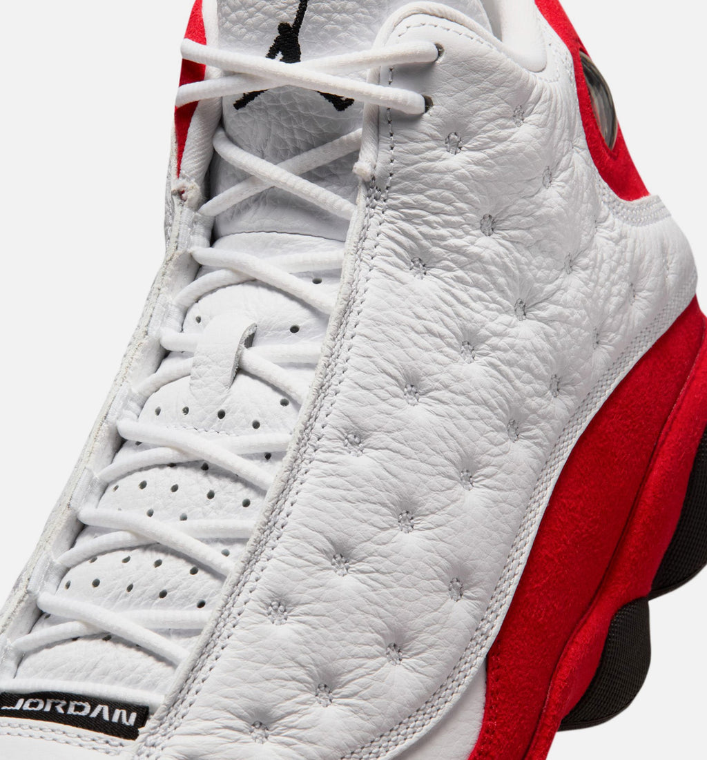 Air Jordan 13 Retro White & University Red Men's Shoes