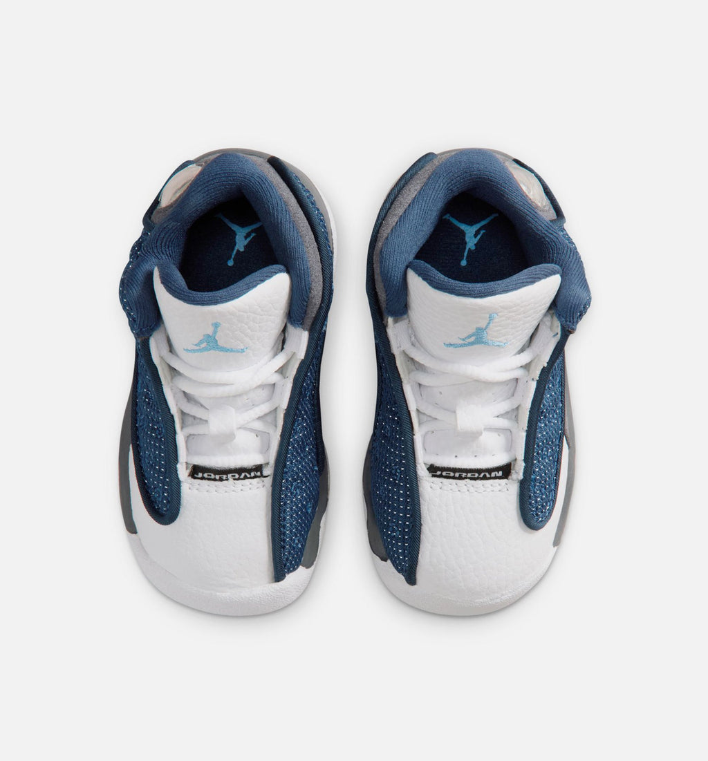 Air Jordan 13 Retro Navy & Flint Grey Infant & Toddler Shoes