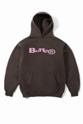 BUTTER REGISTERED PULLOVER HOODIE Brown / Pink