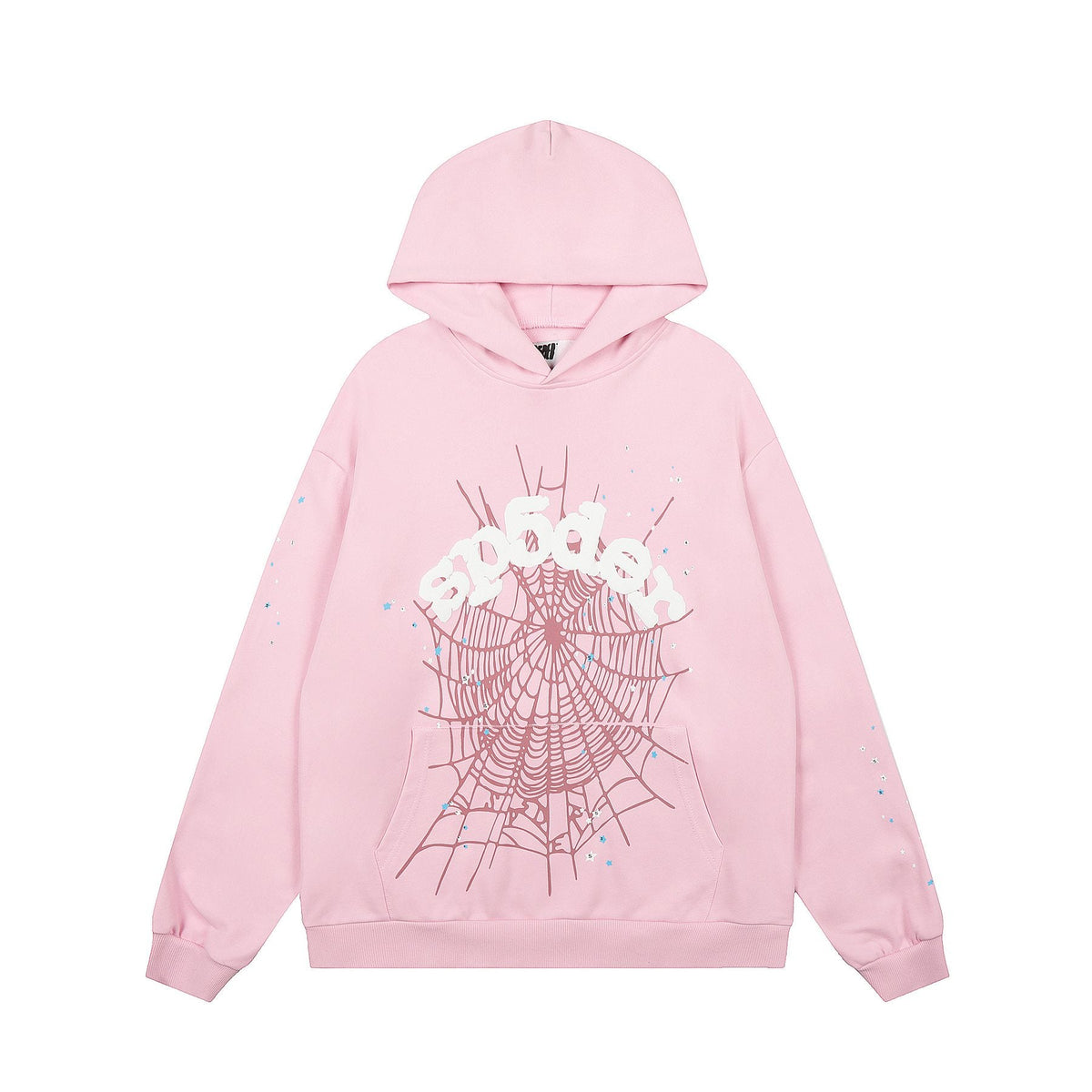Sp5der Spiderweb Graphic Pullover Hoodie