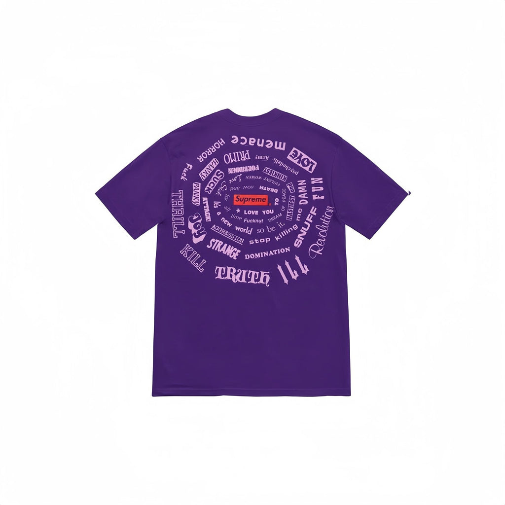 Supreme Spiral Graphic T-Shirt
