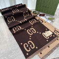 Gucci Geometric Fringed Scarf
