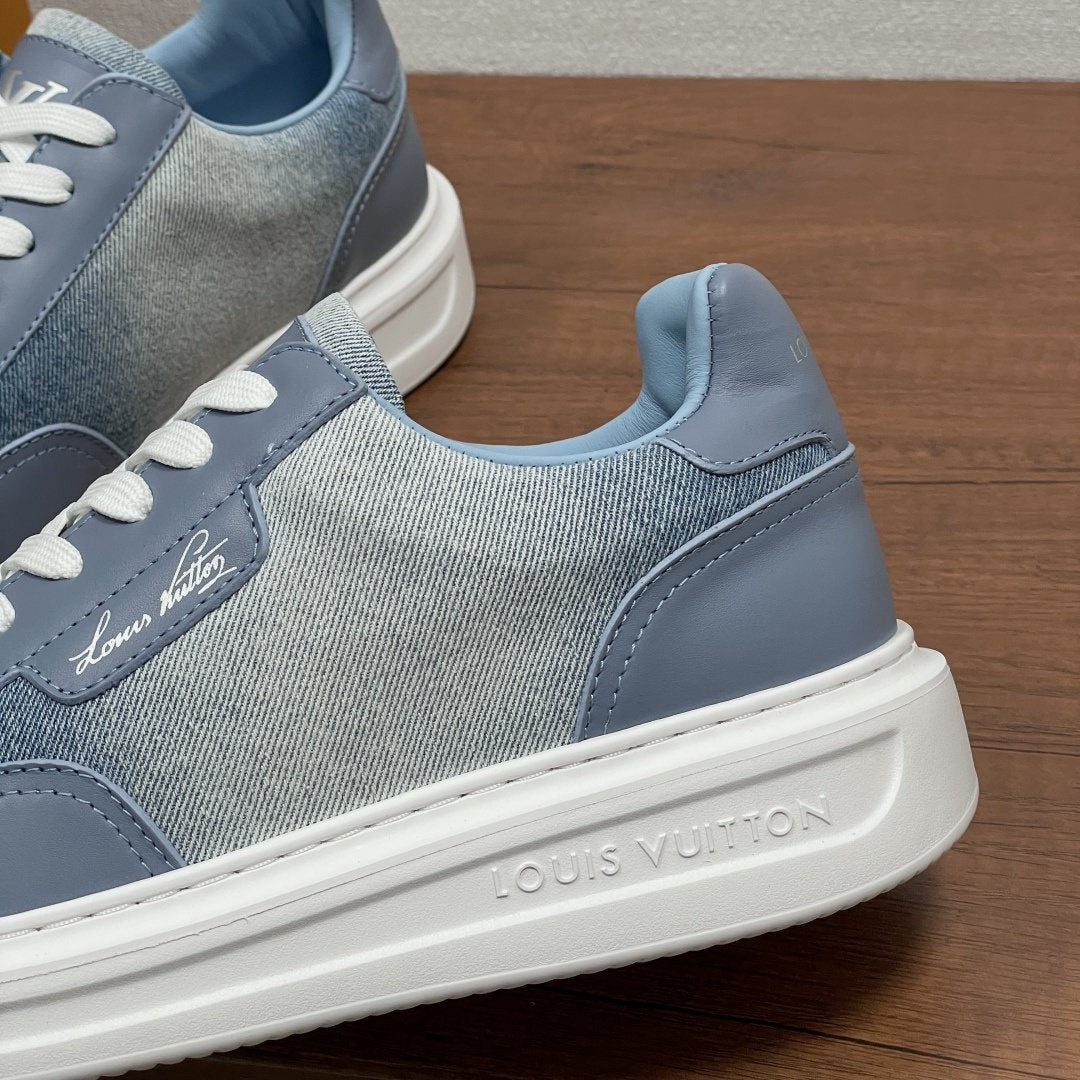 Louis Vuitton Textured Low-Top Sneakers