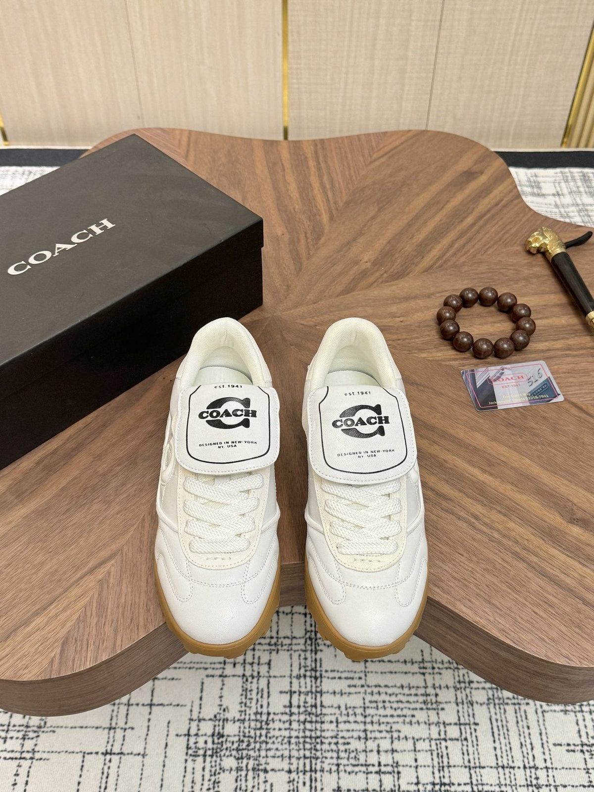 Coach Match Low-Top Sneakers