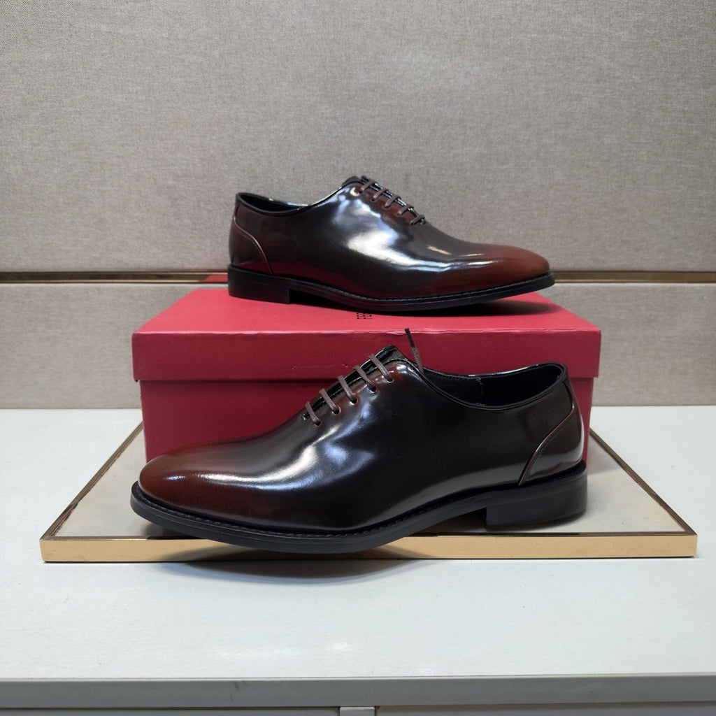 Ferragamo Men's Lace-Up Oxford Shoes