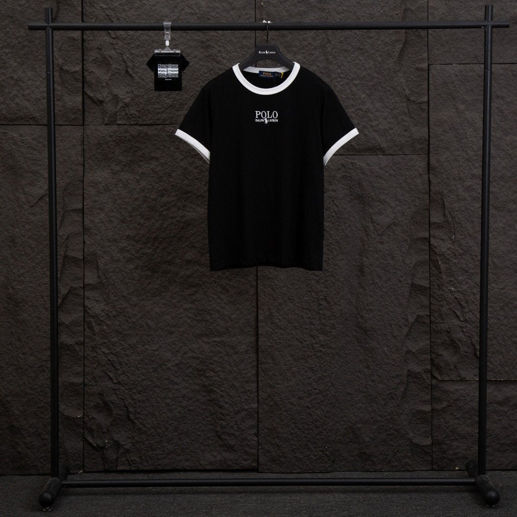 Ralph Lauren Contrast-Trim Logo T-Shirt