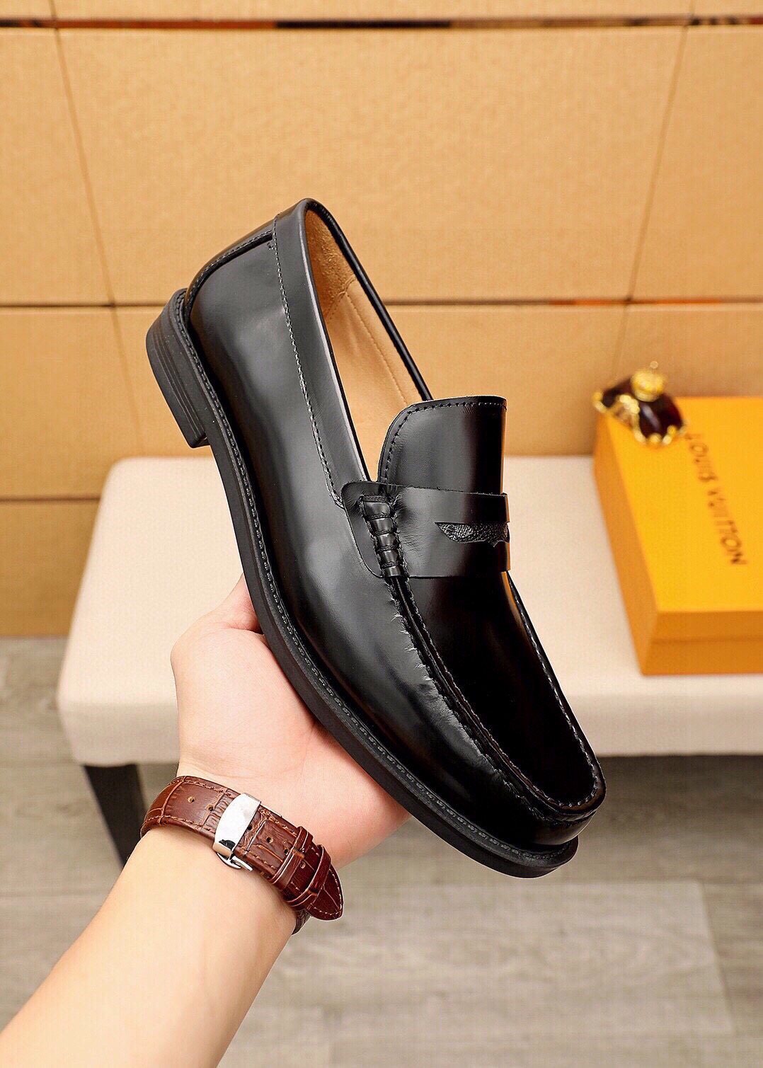 Louis Vuitton Penny Loafers