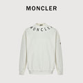 Moncler 26SS Collar Arc Letter Logo Crew Neck Sweatshirt